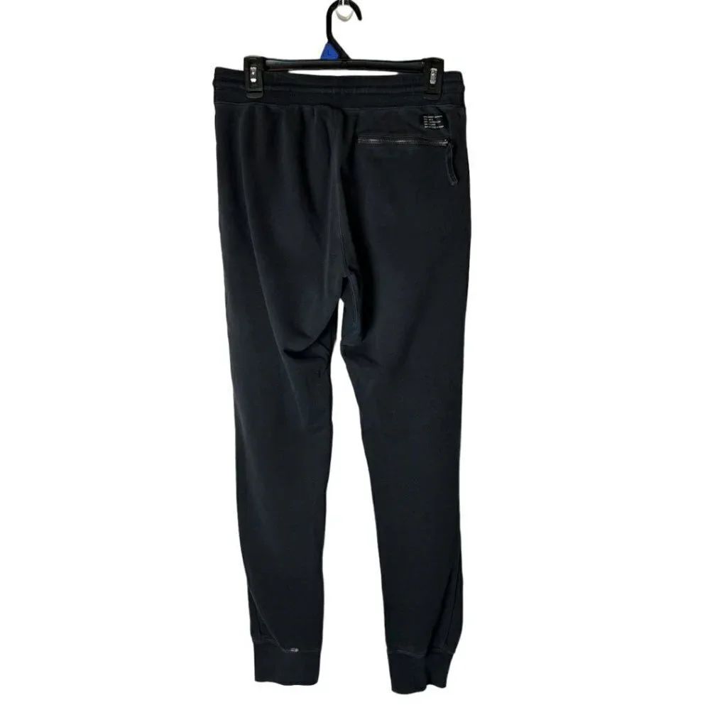 Nike Black Cotton Blend Air Force One Athletic‎ Training Jogger Pants Size M
